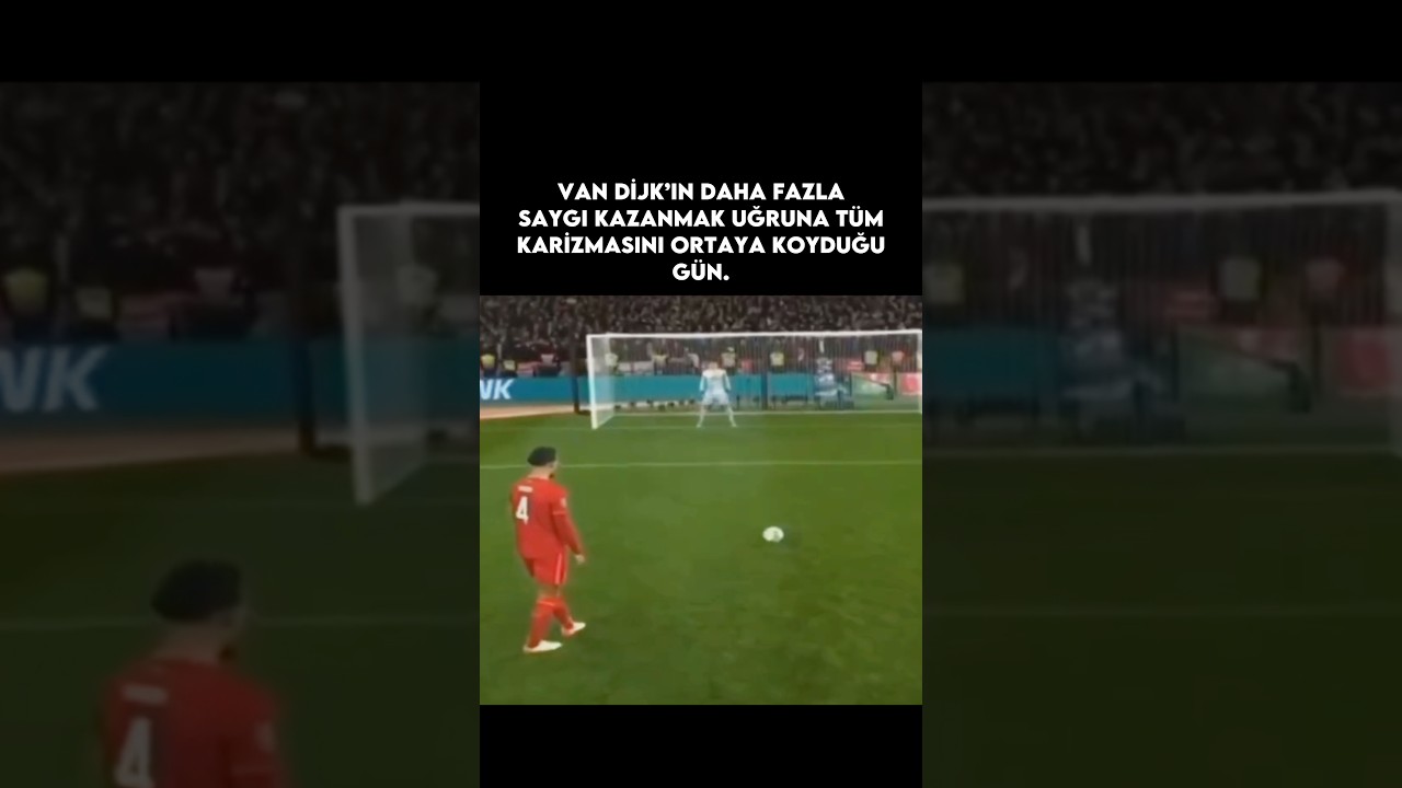 Van Dijk’ın tüm aurasını riske attığı an 😳 #shorts