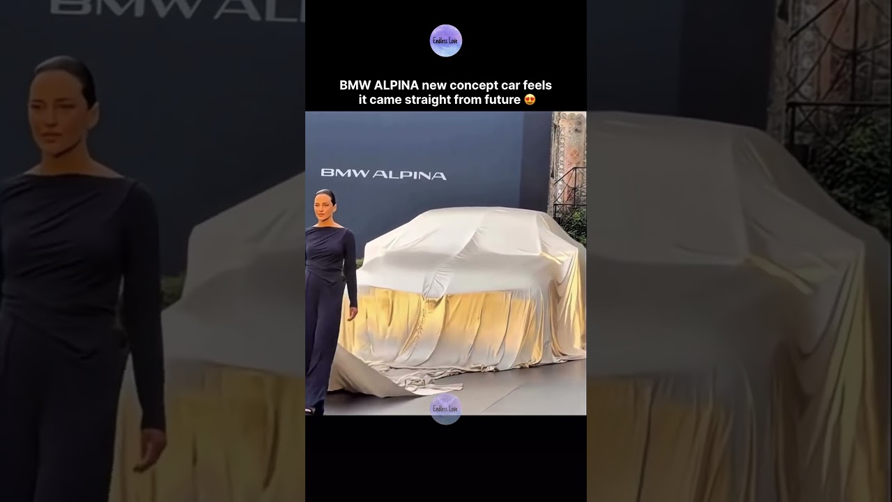 BMW ALPINA new concept car feels it came straight from future 😍❤️‍🩹