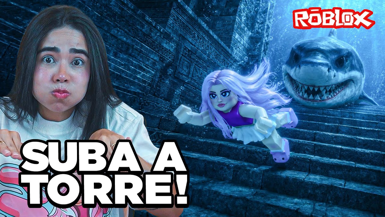 SOBREVIVA NESSA TORRE EMBAIXO DA ÁGUA NO ROBLOX
