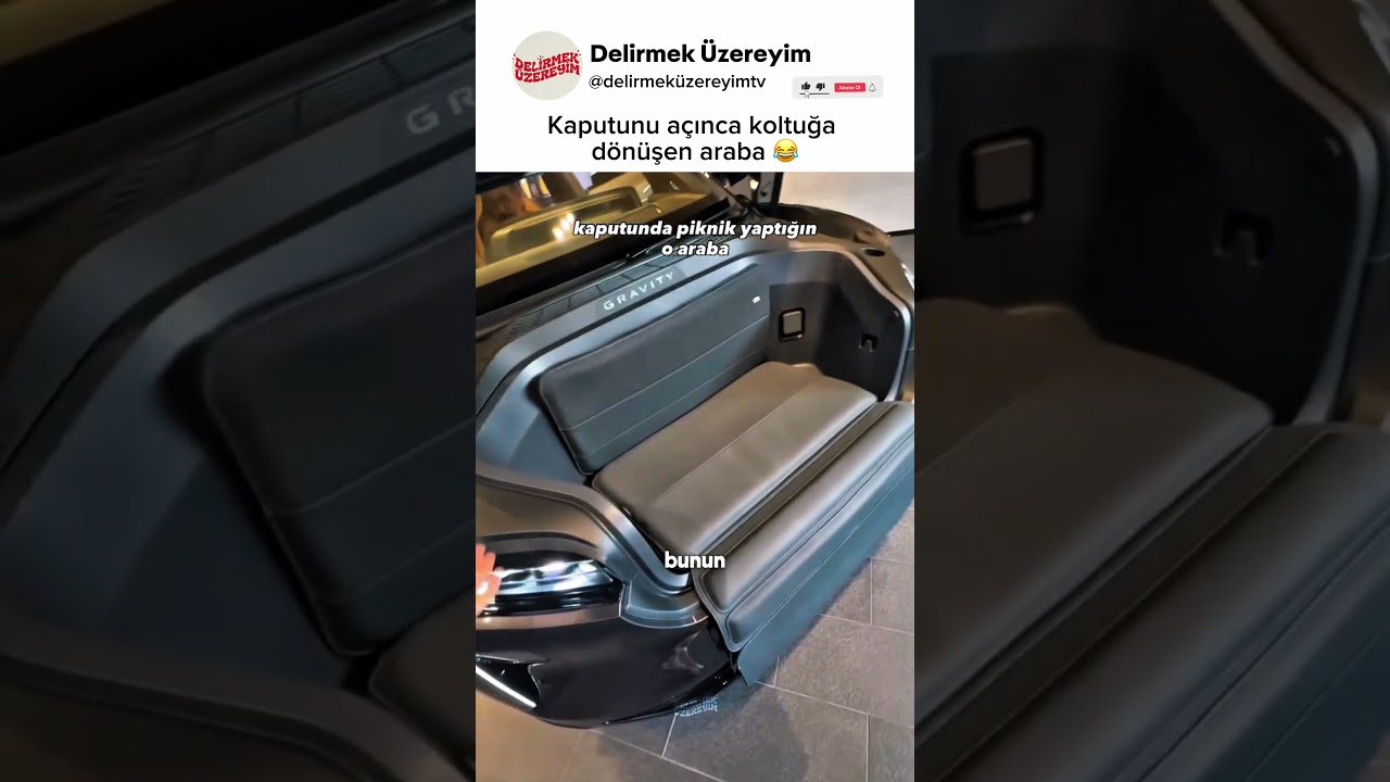 Bir araba daha ne sunabilir 😱 #araba #elektrikliaraba #shorts