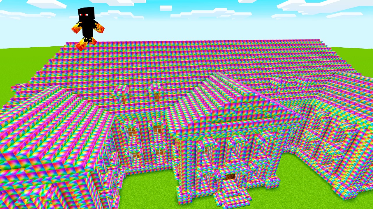 EVOLUÍ MINHAS CONSTRUÇÕES DE POBRE ATÉ RICO NO MINECRAFT!