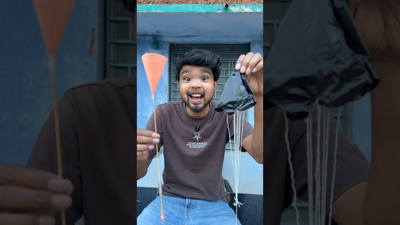 Parachute Launcher🪂🤩 #shorts #youtubeshorts