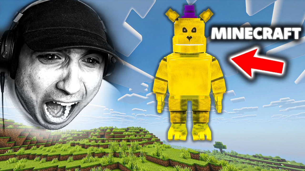 FAST FREDBEAR IS IN MINECRAFT?!
