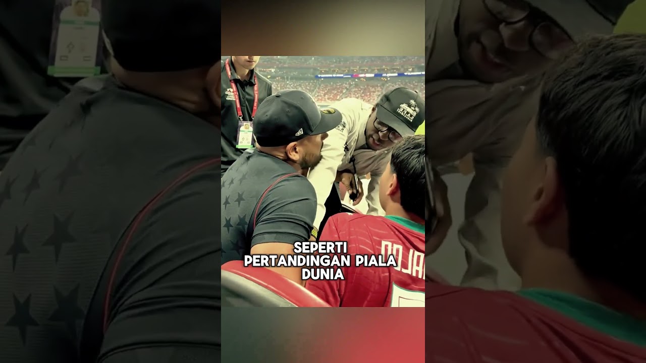 Dia berniat membawa pulang bola yang dia dapat di stadion