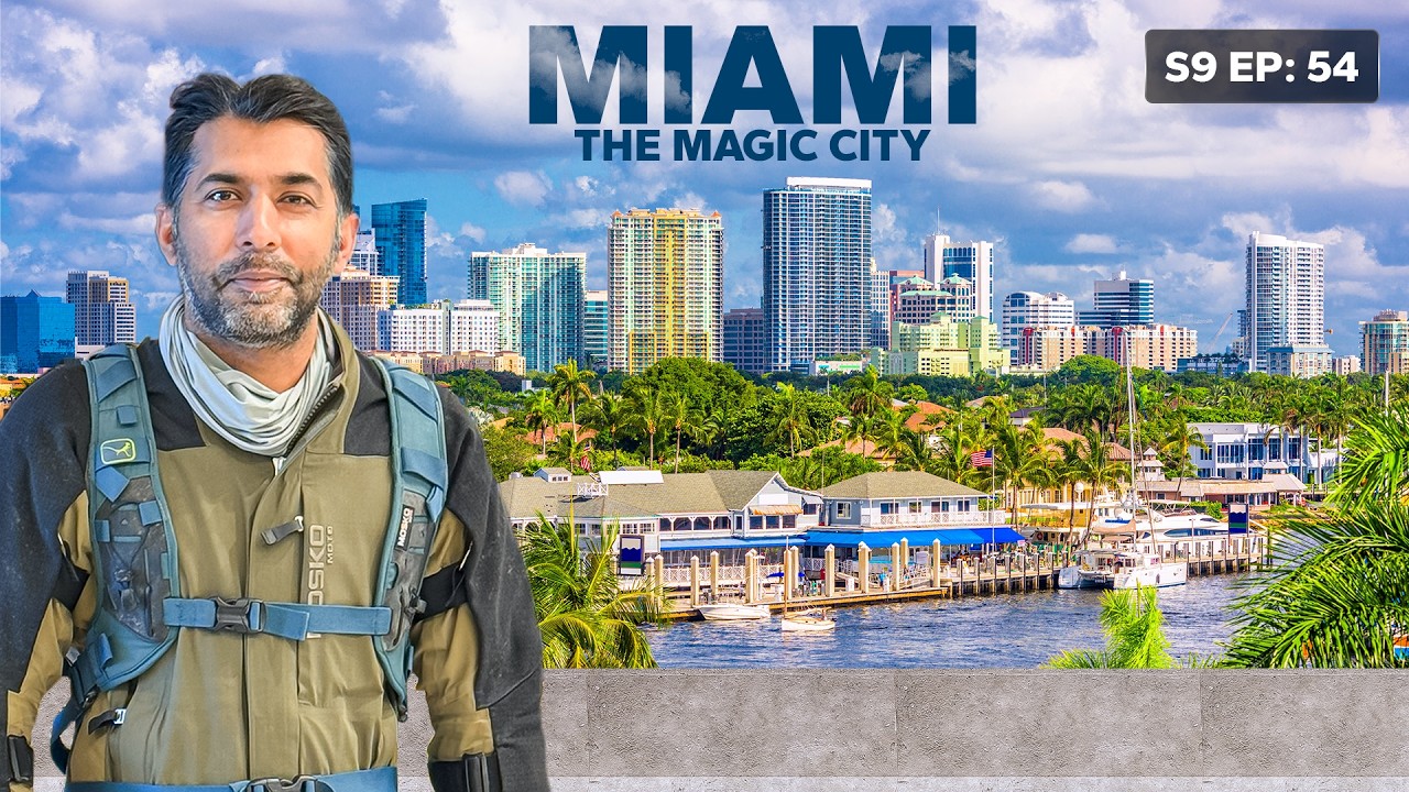 First Time in Miami and City Really Impressed Me 🇺🇸 S9 EP 54 | Pakistan to Americas Motorcycle