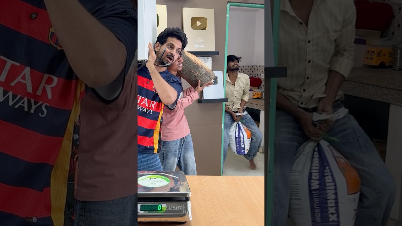 Bringing The Heaviest Item Challenge🤣 #shorts