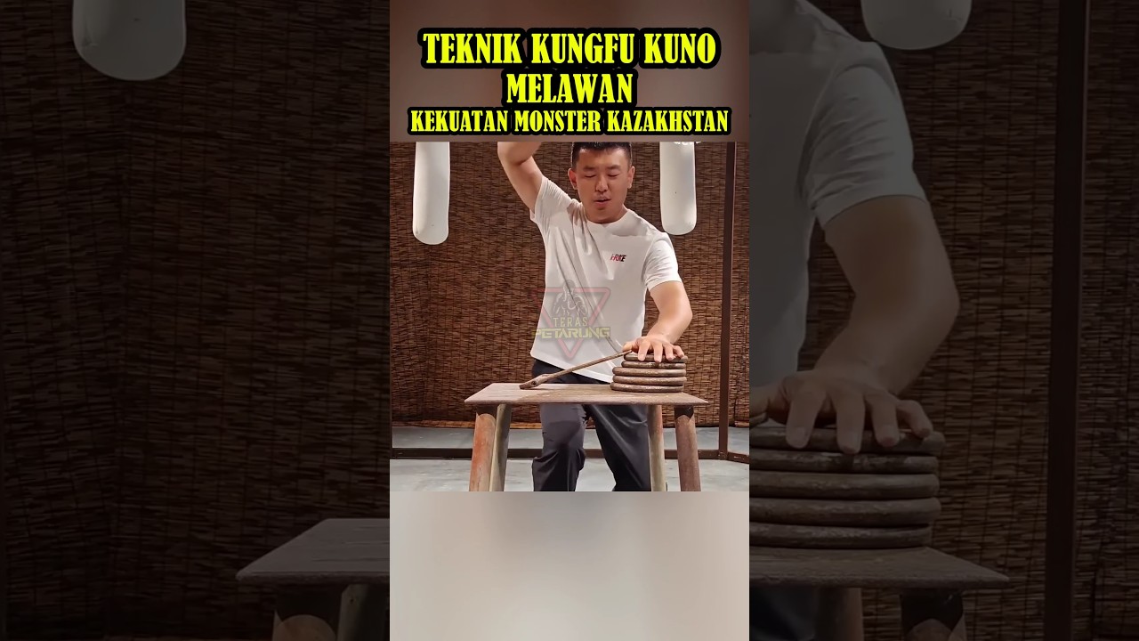 TEKNIK #kungfu KUNO BERTEMU MONSTER KAZAKSTAN