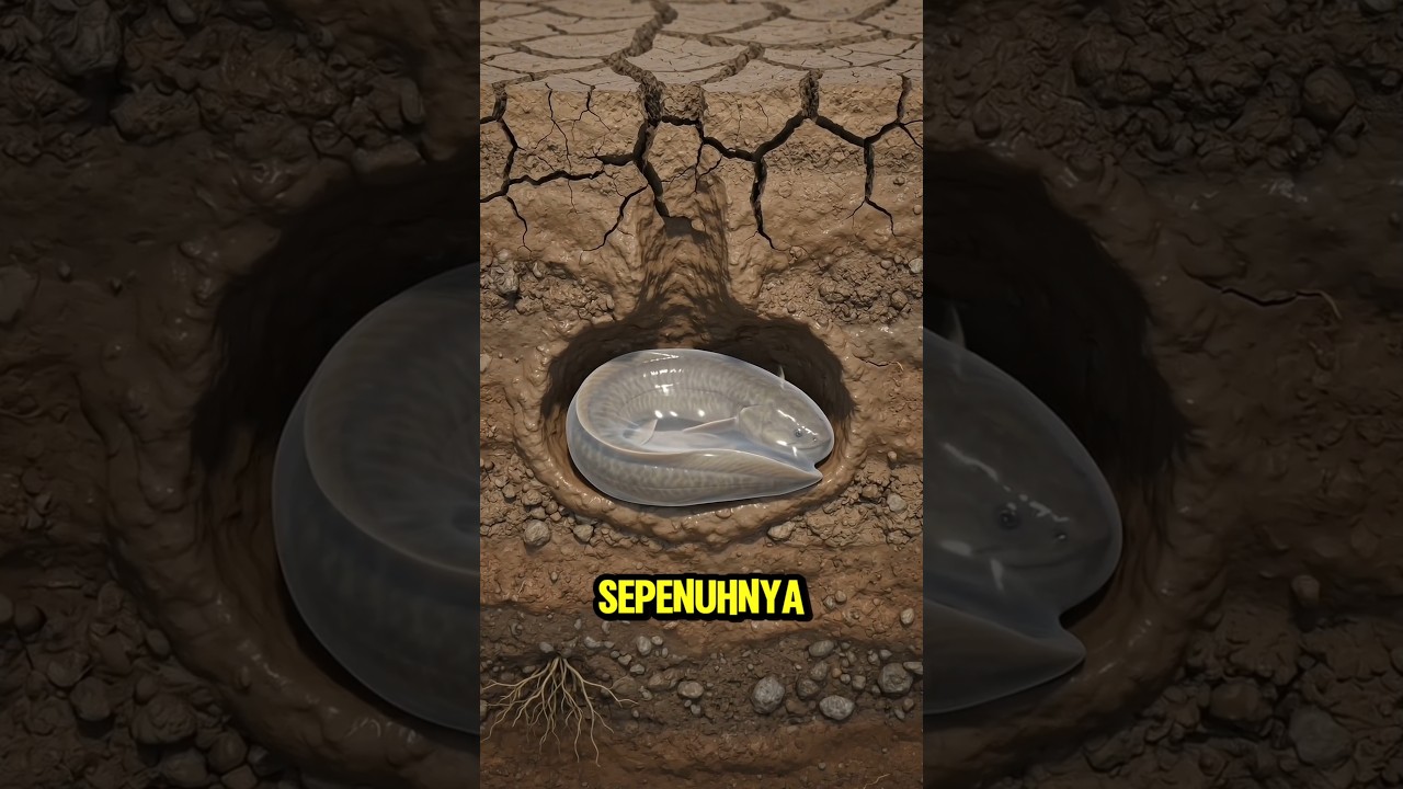 Ikan yang Tidur Bertahun-tahun Tanpa Air #faktamenarik