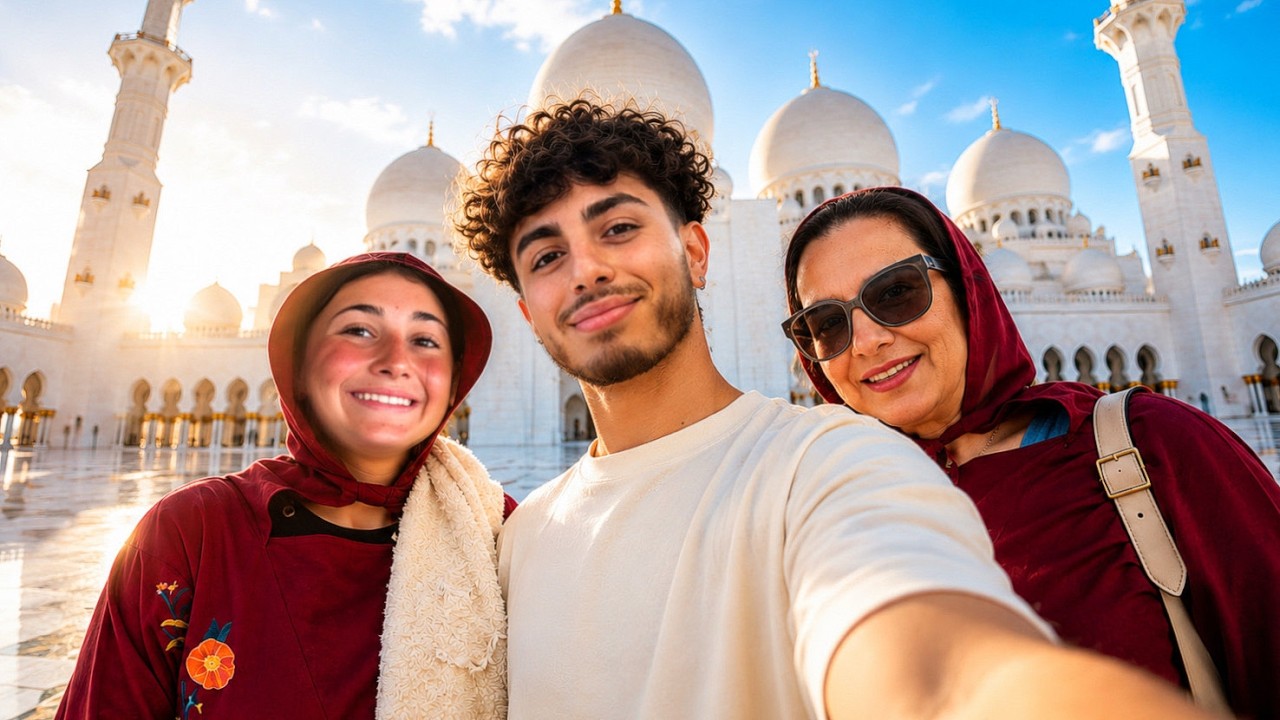 I Took my Family to The World's Most Famous Mosque