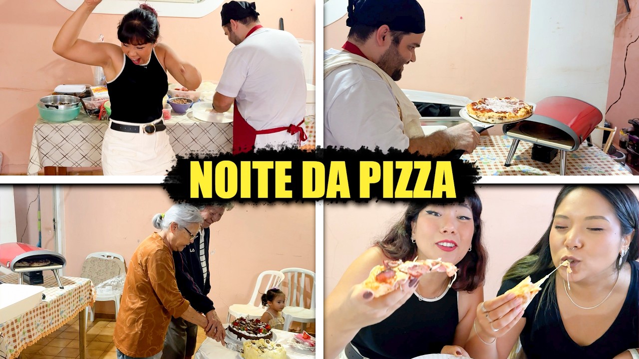 NOITE DA PIZZA EM FAMÍLIA DO BLOG DAS IRMÃS