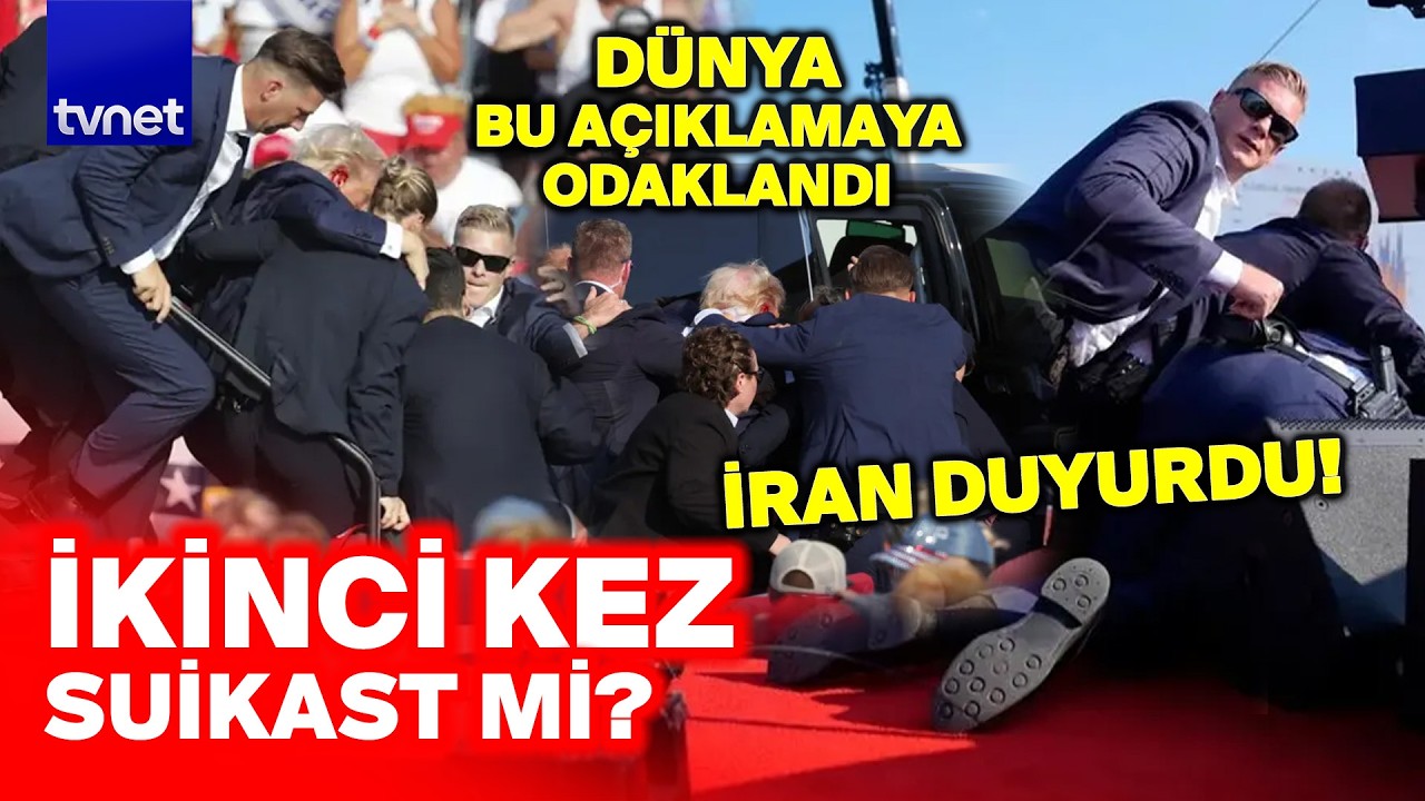 TRUMP'A SUİKAST MI? İRAN DUYURDU: Dünya bu açıklamayı bekliyordu!