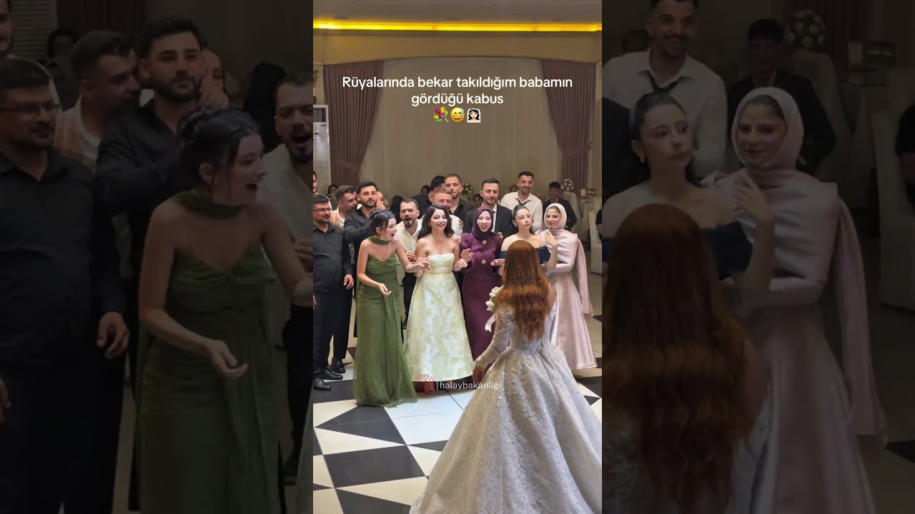 Babamı bıldum 😅 #halaybakanligi #halay #dawet #wedding #düğün