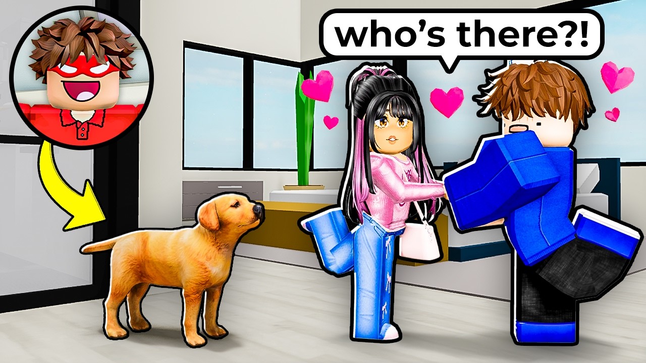 Spying On ONLINE DATERS as a PET in Roblox!