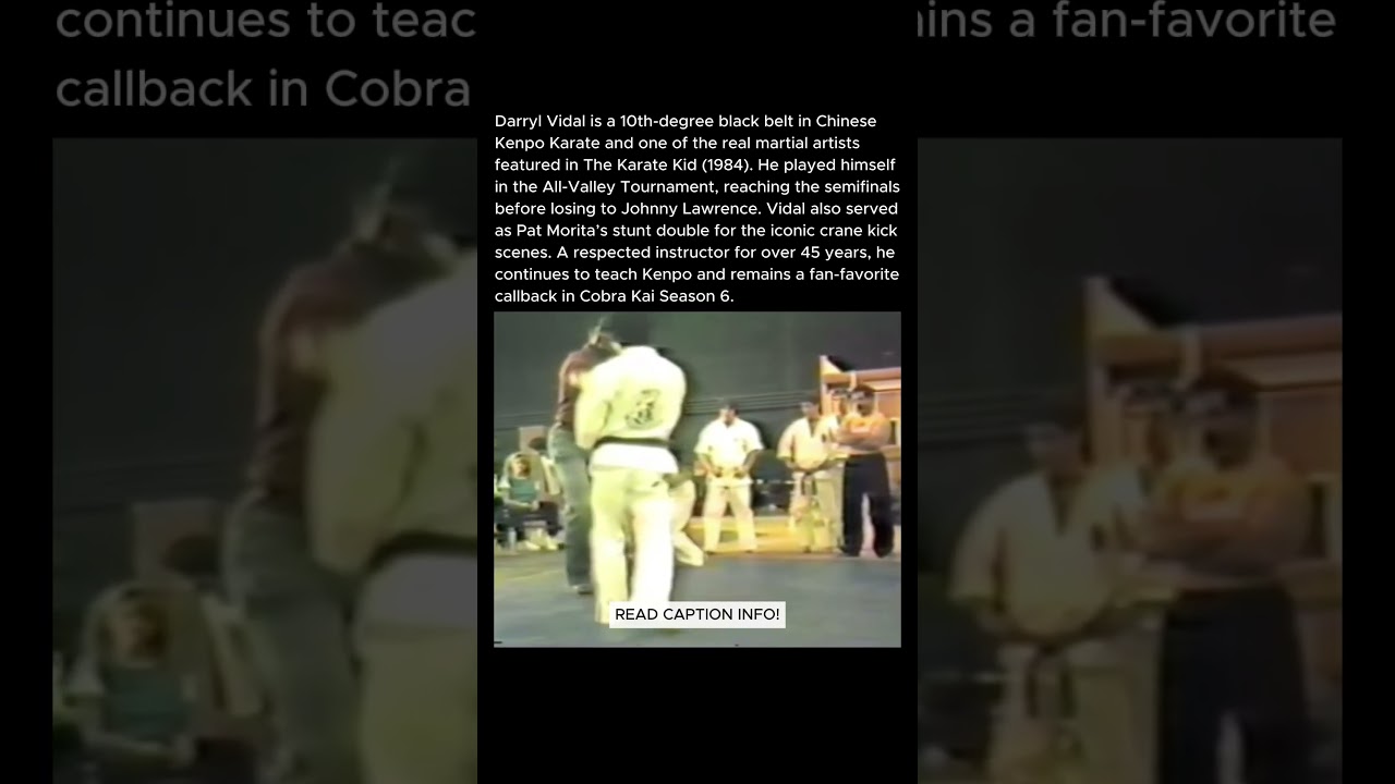 Karate Kid (1984) Rehearsal. Darryl Vidal vs. Dutch.