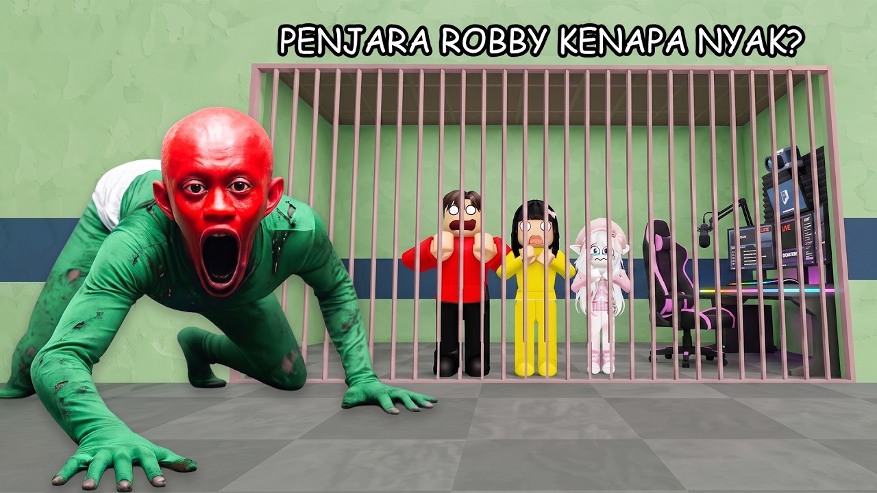 Yuta Mio Kabur Dari Penjara ROBBY KENAPA NYAK | ROBLOX