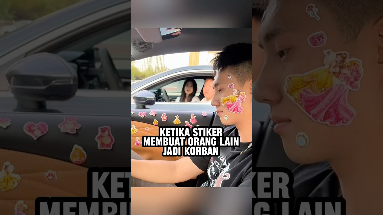 Cowok sejati main stiker