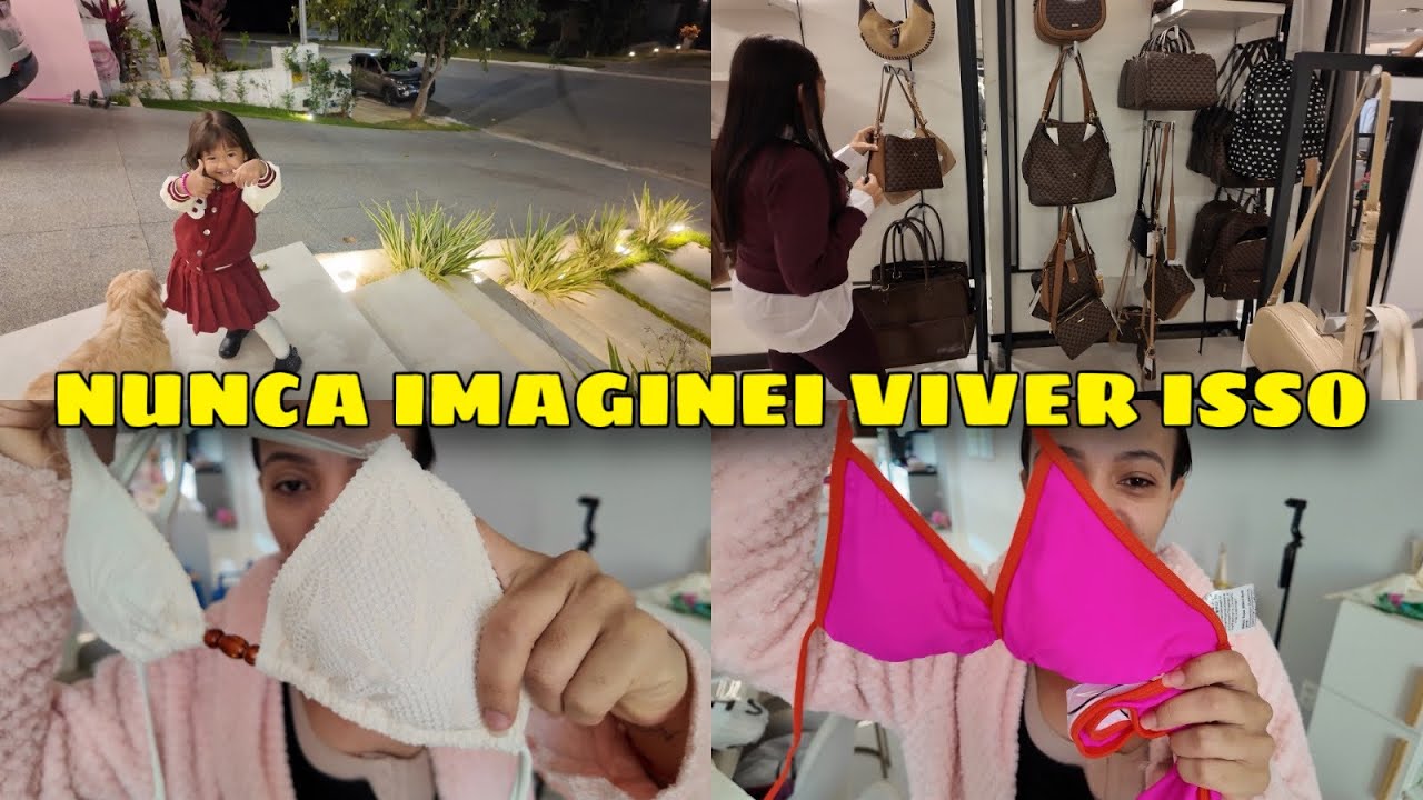 A VISITA CHEGOU | PRESENTE DE ANIVERSÁRIO  |CHEGOU MUITOS BIQUÍNIS LINDOS DA SHEIN -VIVENDO UM SONHO