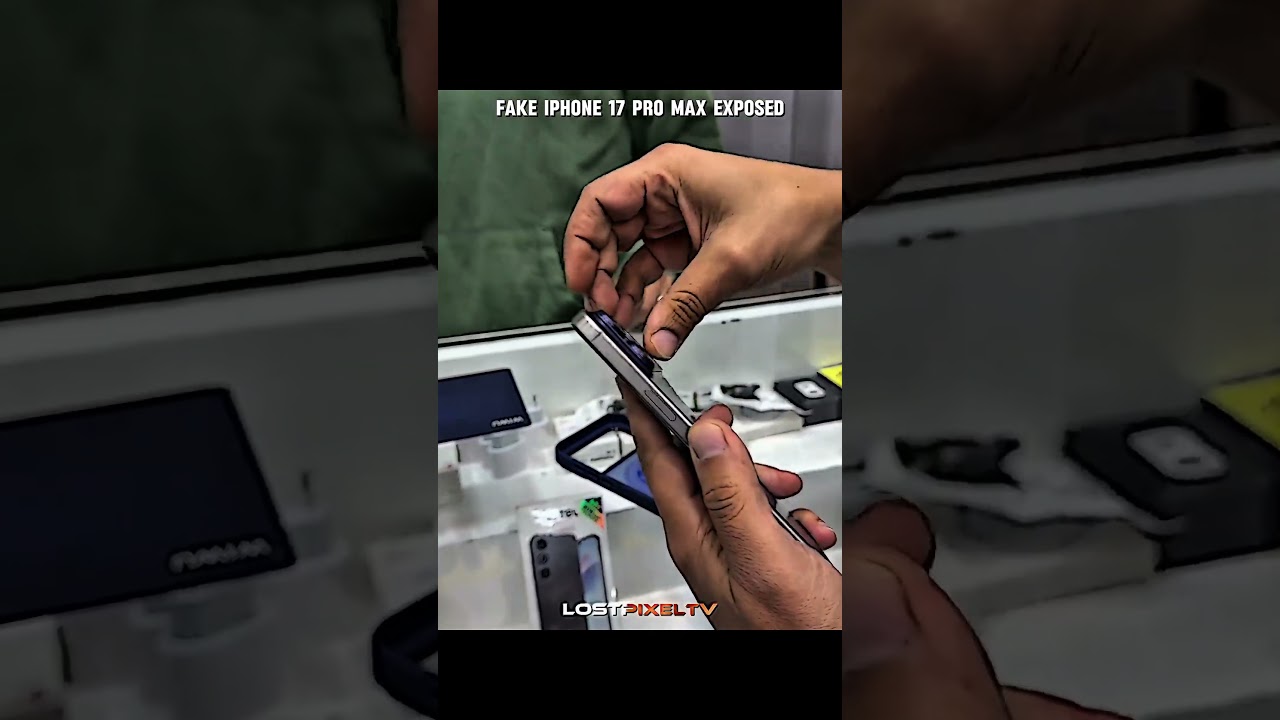 Fake iphone 17 pro Max Exposed ☠️ #iphone #expose #fakephone #apple