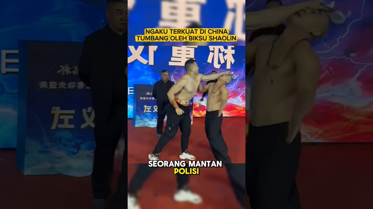 Ngaku Terkuat Di China, Tumbang Oleh Biksu Shaolin! #ufc #mma #boxing #shorts #fyp #viral #trending