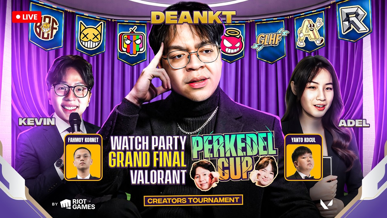 WATCH PARTY PERKEDEL CUP WITH PERKEDEL - GRAND FINAL B2F VS PRK