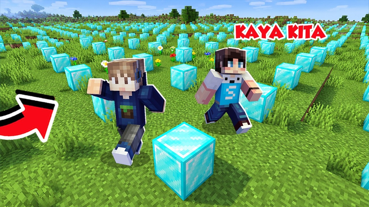 MINECRAFT TAPI BISA MENGCOPY BLOCK YANG KITA TARO