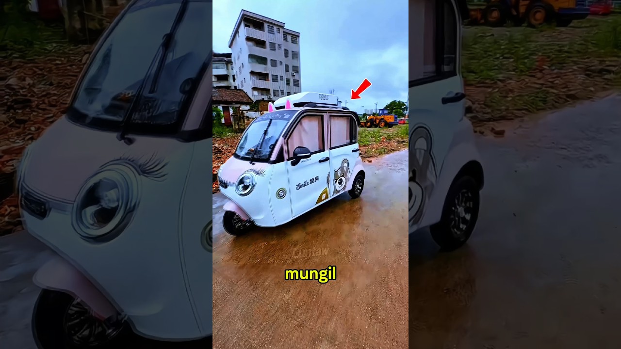 Mobil Camper Mini Viral di China! Kendaraan Roda Tiga Ini Disulap Jadi Rumah Berjalan, Bikin Kaget!