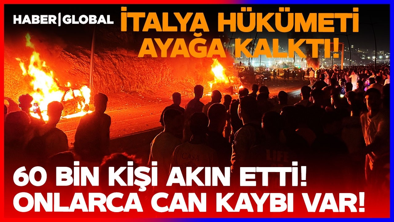 ONLARCA ÖLÜ VAR AB PARÇALANIYOR! İTALYA İSPANYA'YA KILICI ÇEKTİ! 60 Bin Kişi Ceuta'ya Akın Etti!