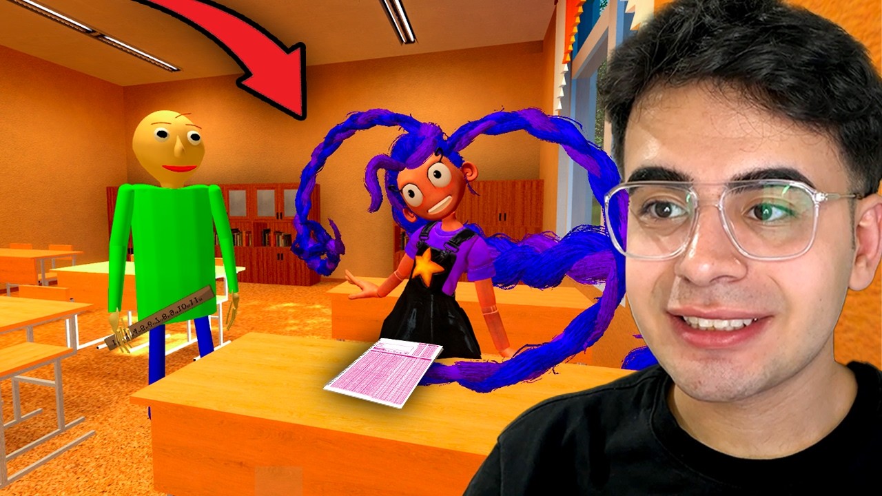 Poppy Playtime 5 Karakterleri OKULDA 7 (BÜYÜK SINAV)