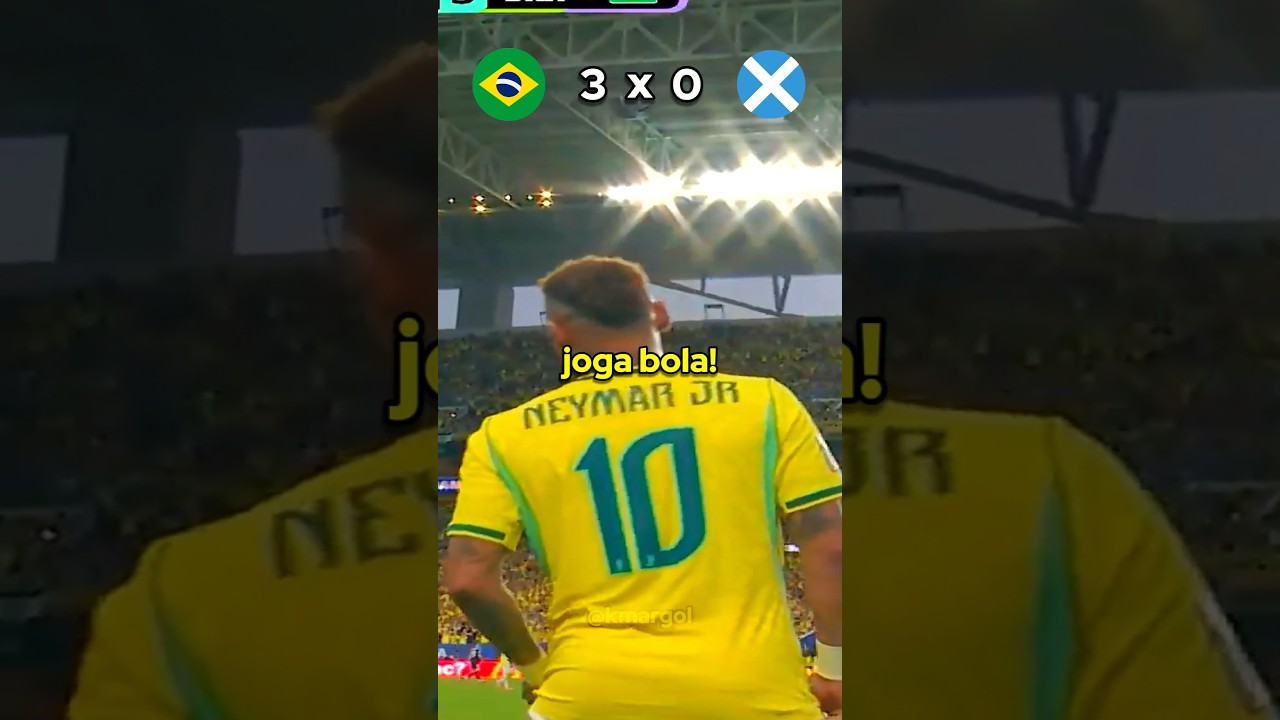 Brasil x Escócia 😳😳 #brasil #engraçado #neymar #viniciusjr  #escócia #copadomundo