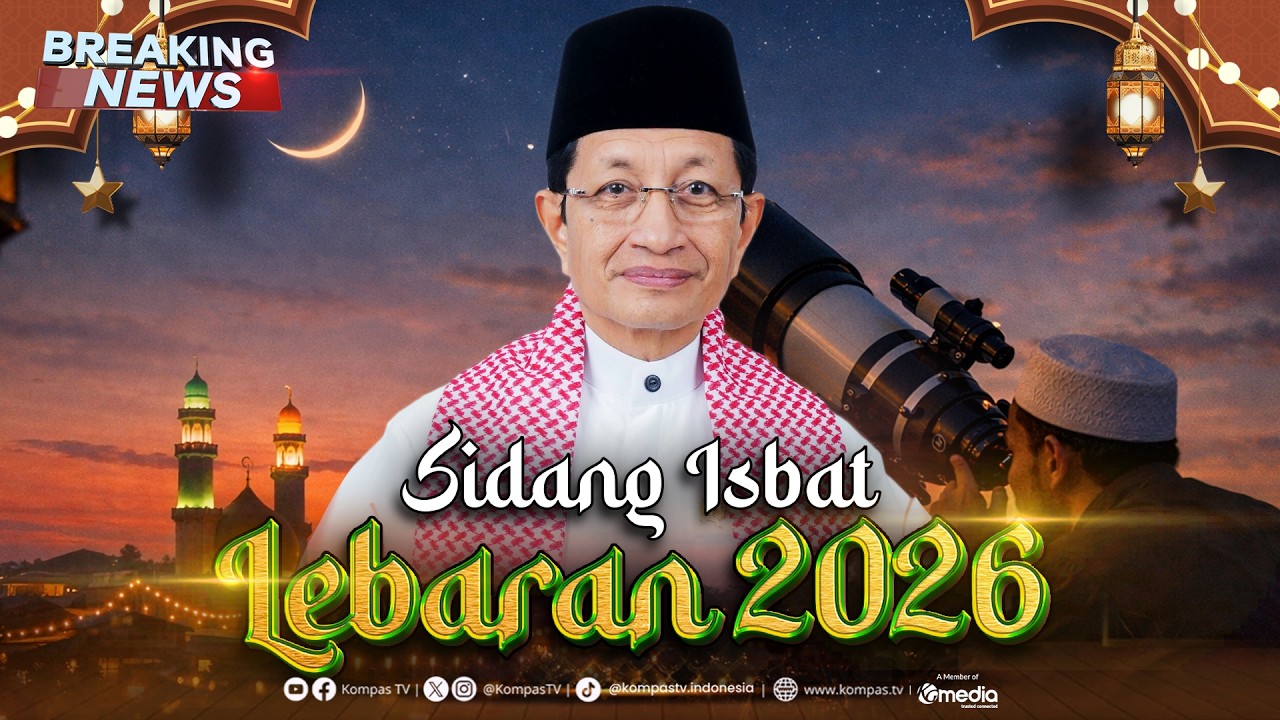 BREAKING NEWS - Hasil Sidang Isbat: Lebaran Idulfitri Sabtu 21 Maret 2026
