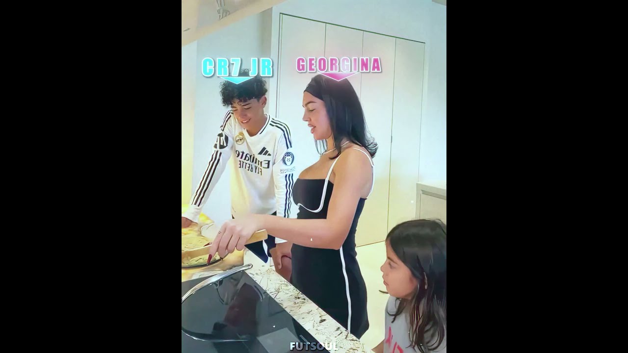 Georgina And Jr Are Always Funny Together 😂💖 #football #ronaldo #worldcup #georgina #ronaldojr #cr7