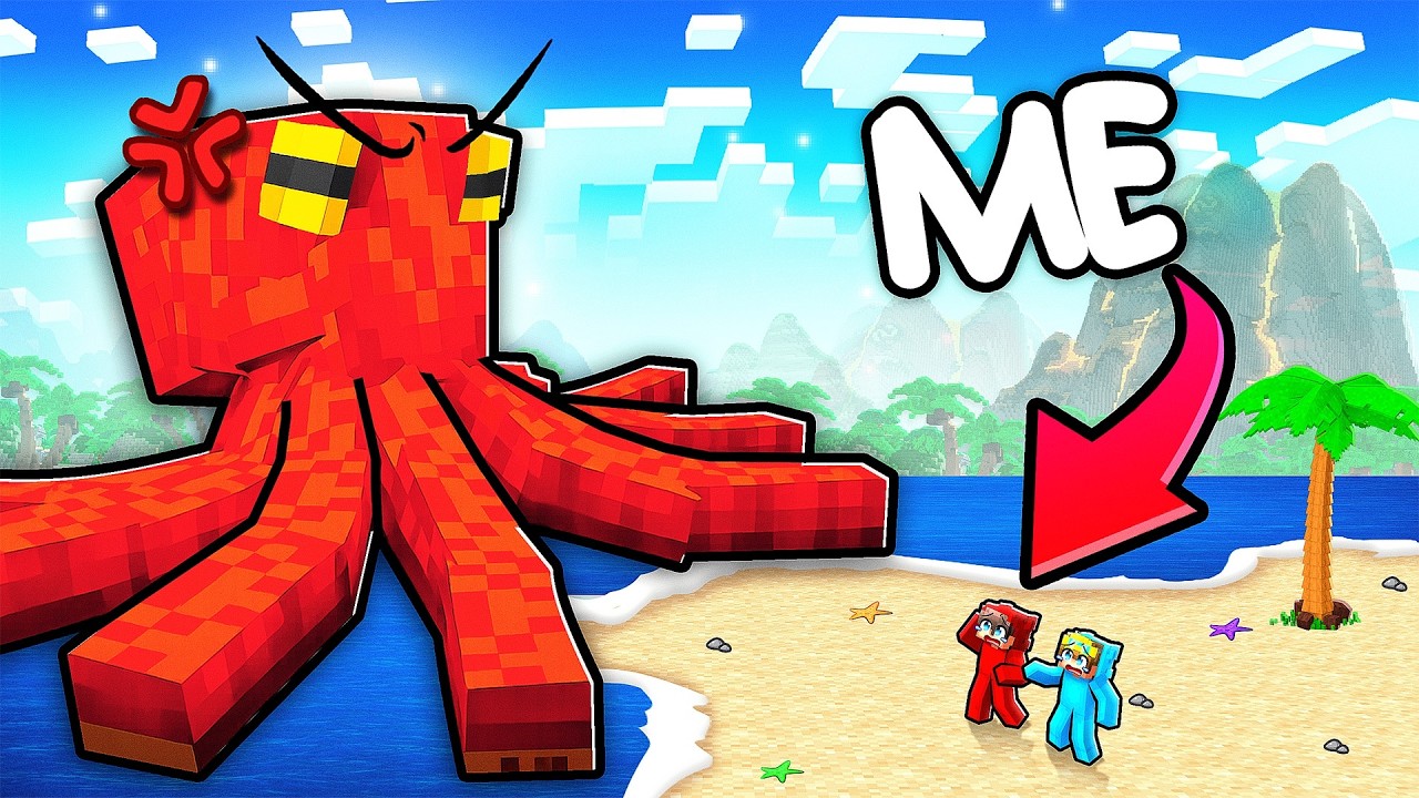 We Found the Biggest OCTOPUS in Minecraft…