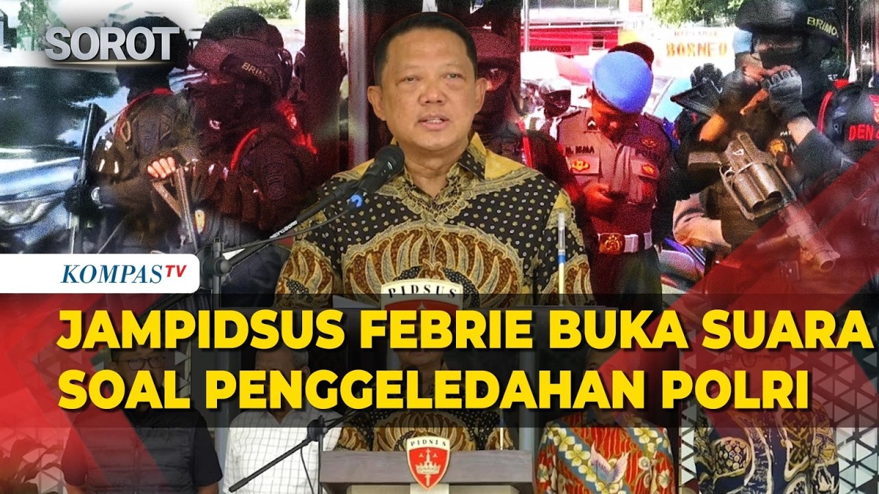 [FULL] Jampidsus Febrie Adriansyah Buka Suara Penggeledahan Polri Usut 3 Kasus Korupsi & TPPU