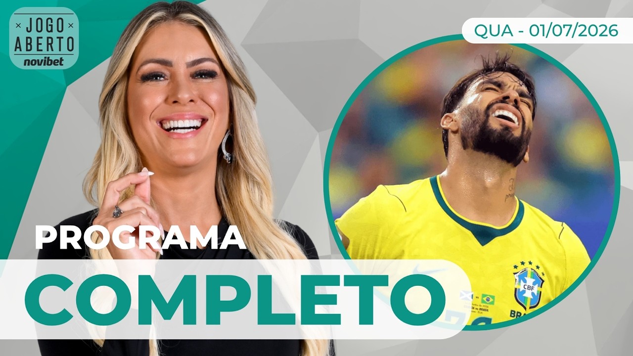 QUEM DEVE SER O SUBSTITUTO DE PAQUETÁ NA SELEÇÃO? JOGO ABERTO NOVIBET DEBATE - 01/07/2026