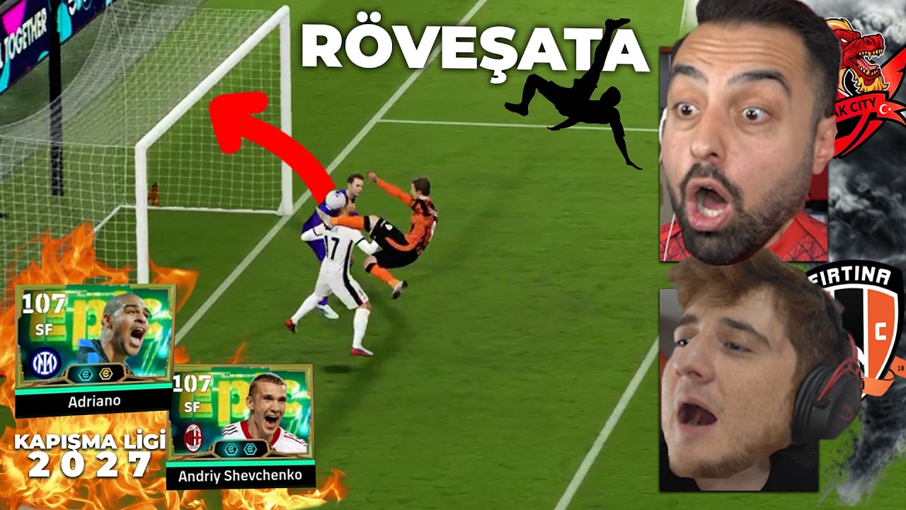 YENİ +107 SHEVCHENKO 2 METRE ZIPLAYIP RÖVEŞATA GOL ATTI ! KAPIŞMA LİGİ 2027 ! Ümidi vs Emjan