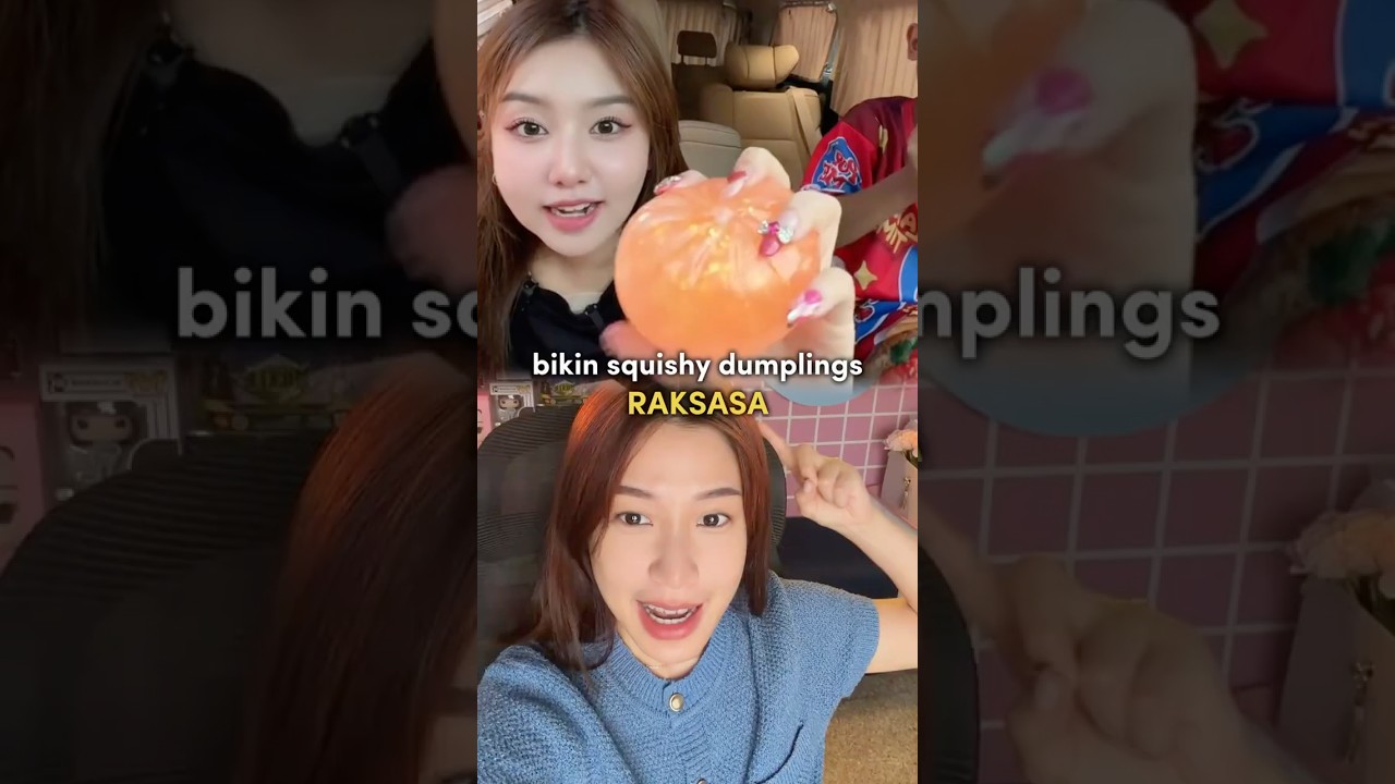 Bikin Squishy Dumplings Raksasa