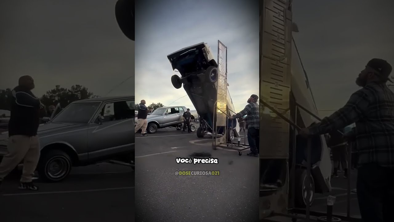 Assim é a Competição Dos Carros Lowriders 🚗