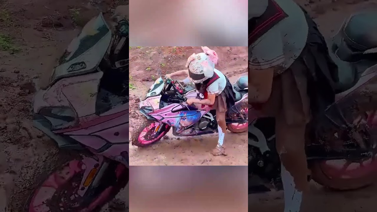🏍️🔥 الفتاة القصيرة التي أبهرت الجميع بمهاراتها الخطيرة! 😳✨