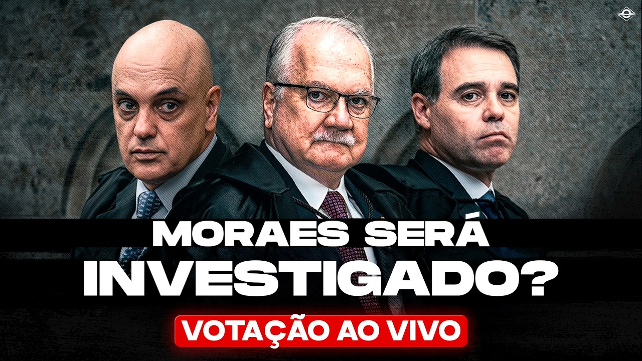 AO VIVO: STF JULGA PEDIDO DE INVESTIGAÇÃO CONTRA MORAES