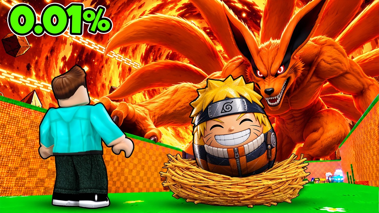 STEAL AN ANIME EGG IN ROBLOX !!