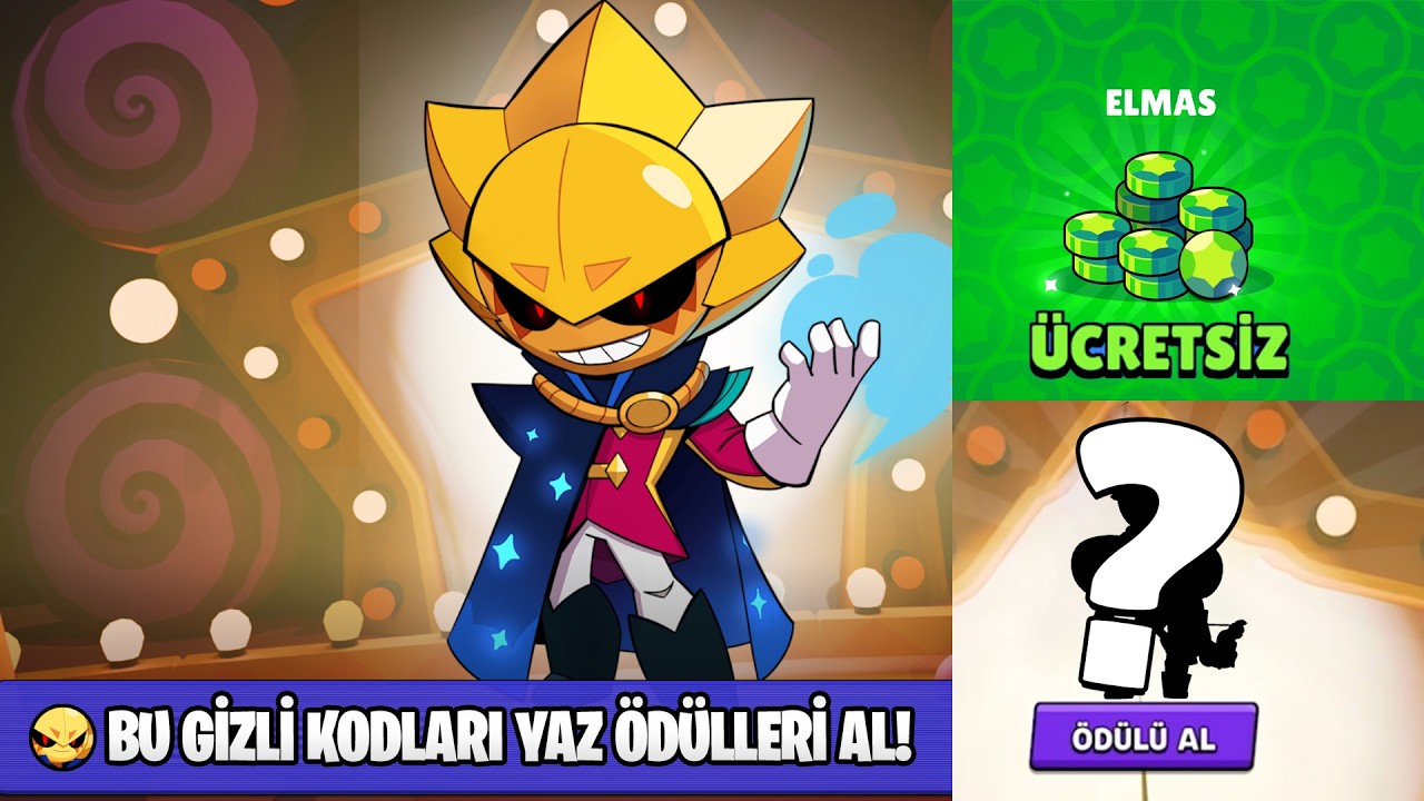 Sirius GİZLİ KODLAR İLE ÜCRETSİZ KARAKTER, ELMAS, SÜRPRİZ ÖDÜLLER DAĞITIYOR! - Brawl Stars