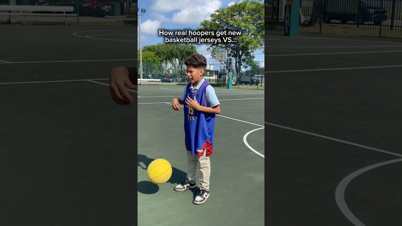 How fake vs real hoopers get a new basketball jersey
