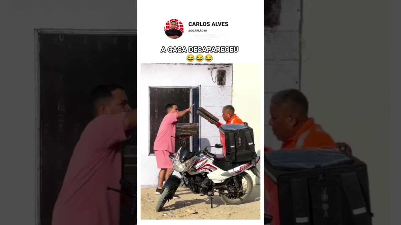 A CASA DESAPARECEU 😂 #humor #comedy