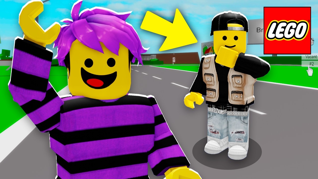 ENTREI NO MUNDO LEGO do BROOKHAVEN