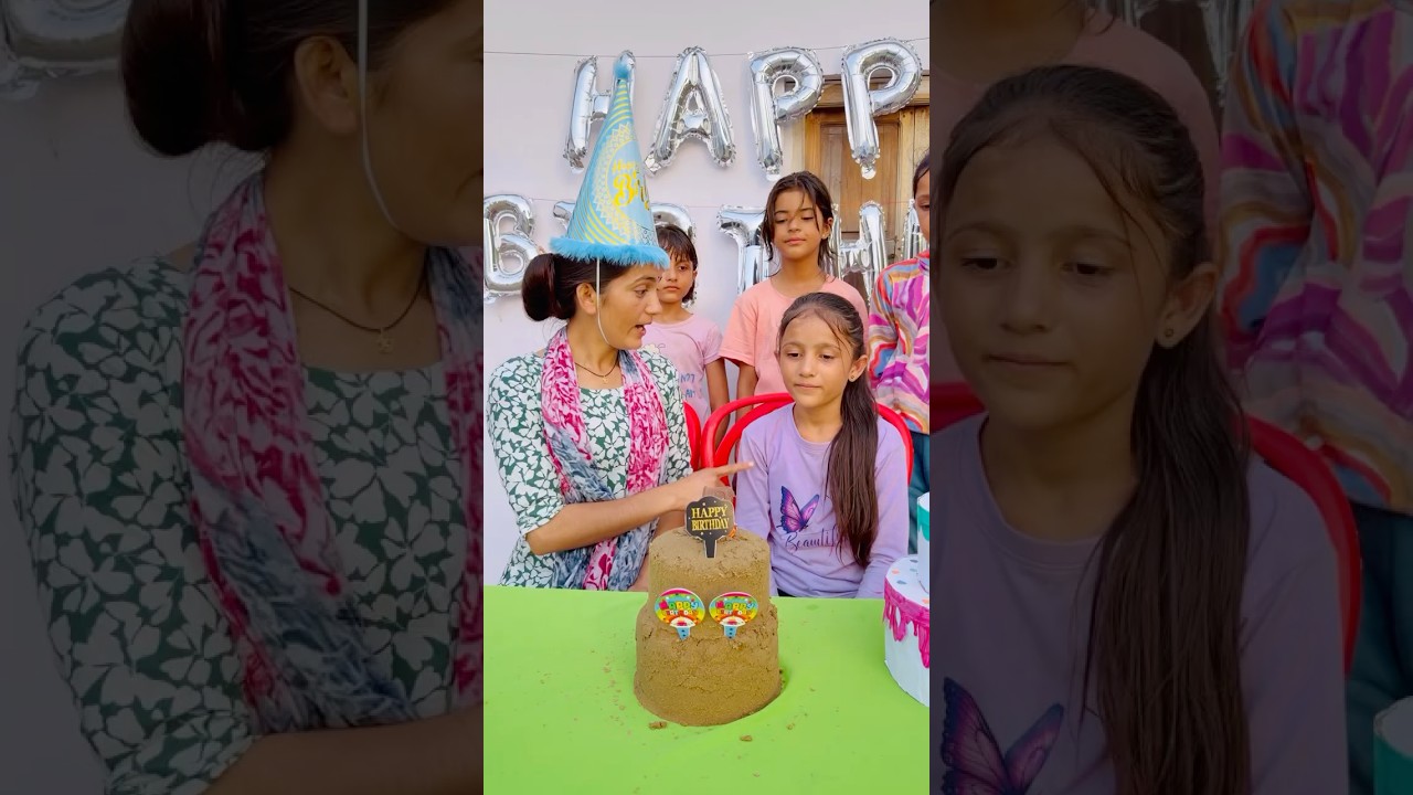 Amaira ko chocolate bhot psand h #shorts #cake