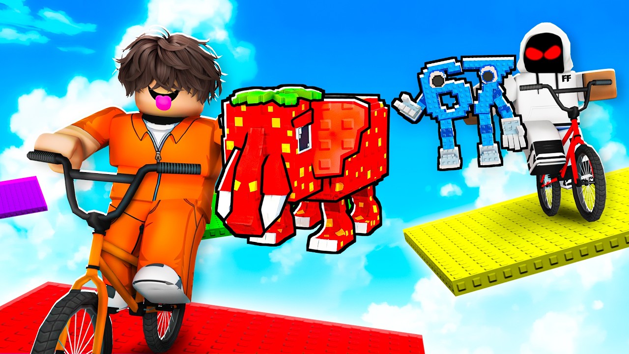 ربلوكس اسرق البرينروت بالسيكل ! Bike for brainrots