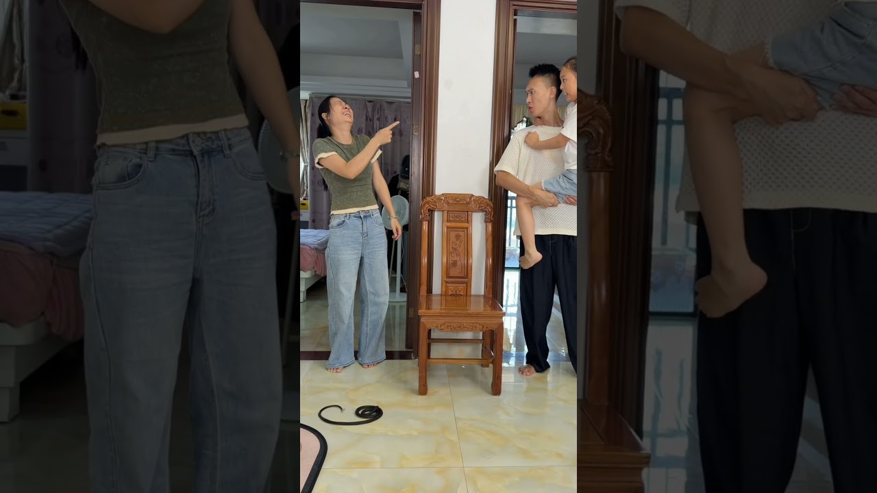 After mocking my daughter for being timid, I was actually startled myself
