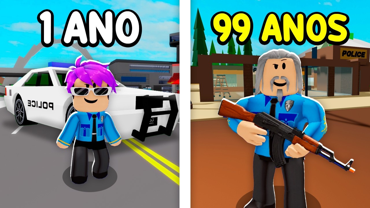 SOBREVIVI 99 ANOS SENDO POLICIAL no BROOKHAVEN