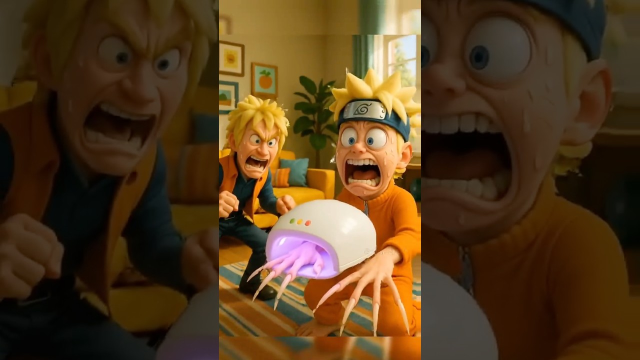 Naruto participa de concurso da criança com a maior unha #naruto #animetoons #anime #humor