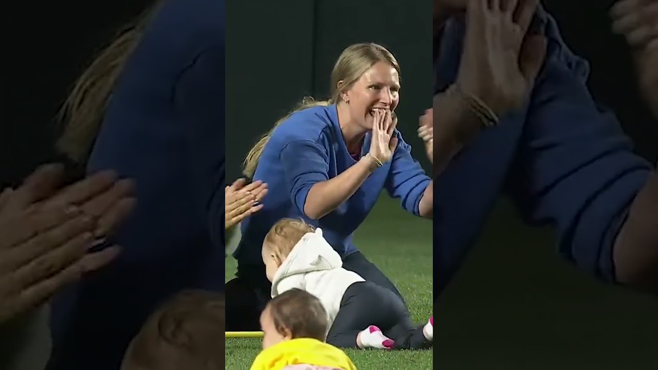 Baby DOMINATES the “World’s Slowest Race” in front of over 60,000 fans 👶🏎️ #baby #race #bananaball